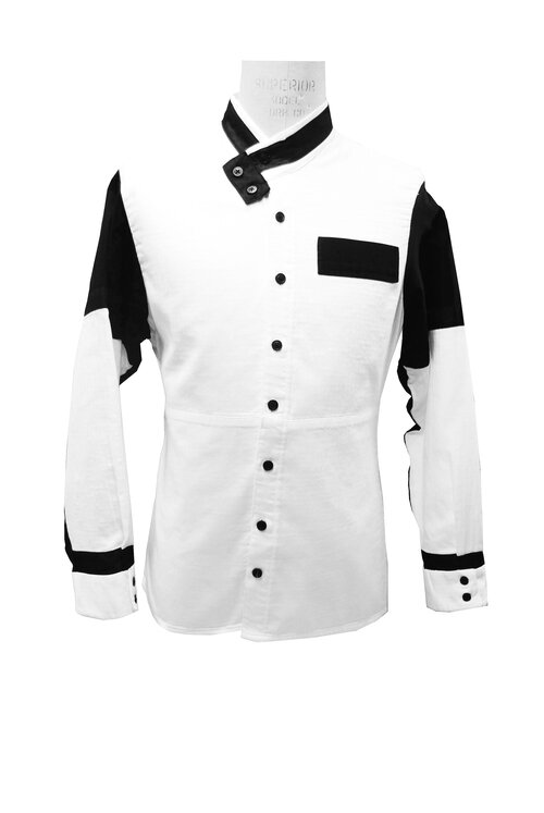 Dice Collar Shirt — Flat