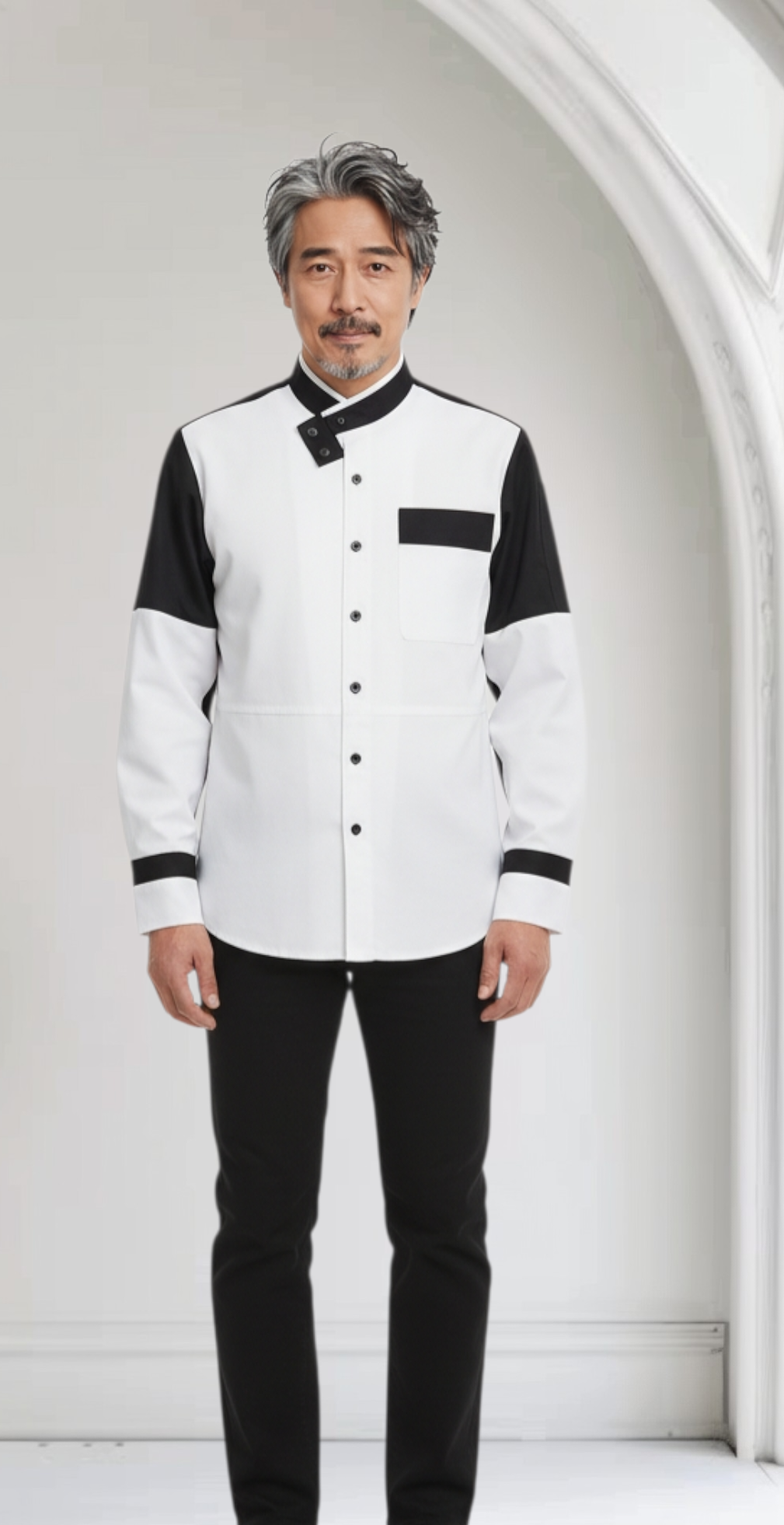 Dice Collar Shirt — Worn