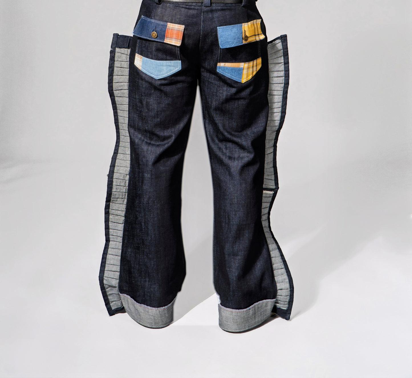 Denim Fin-tail pants