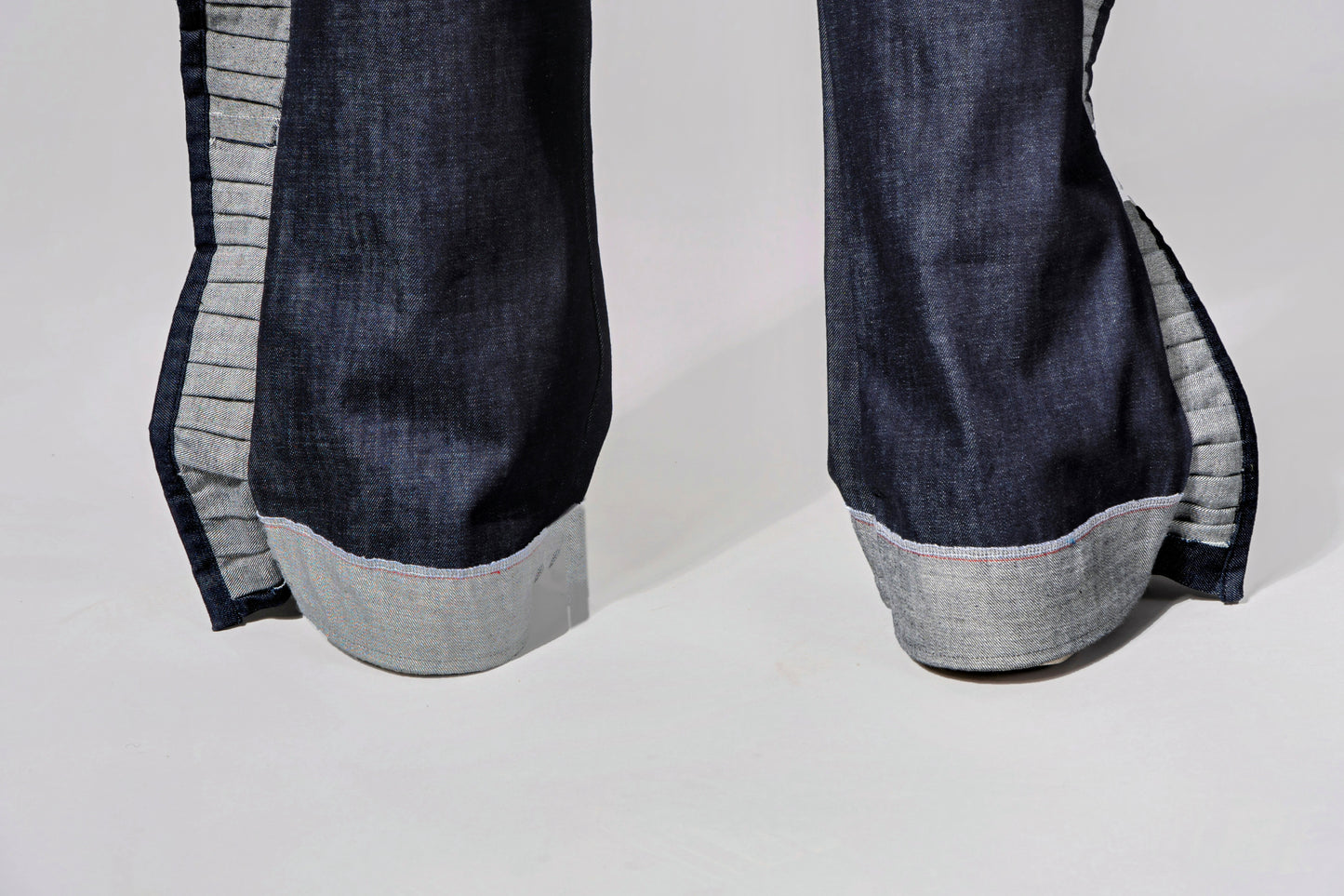 Denim Fin-tail pants