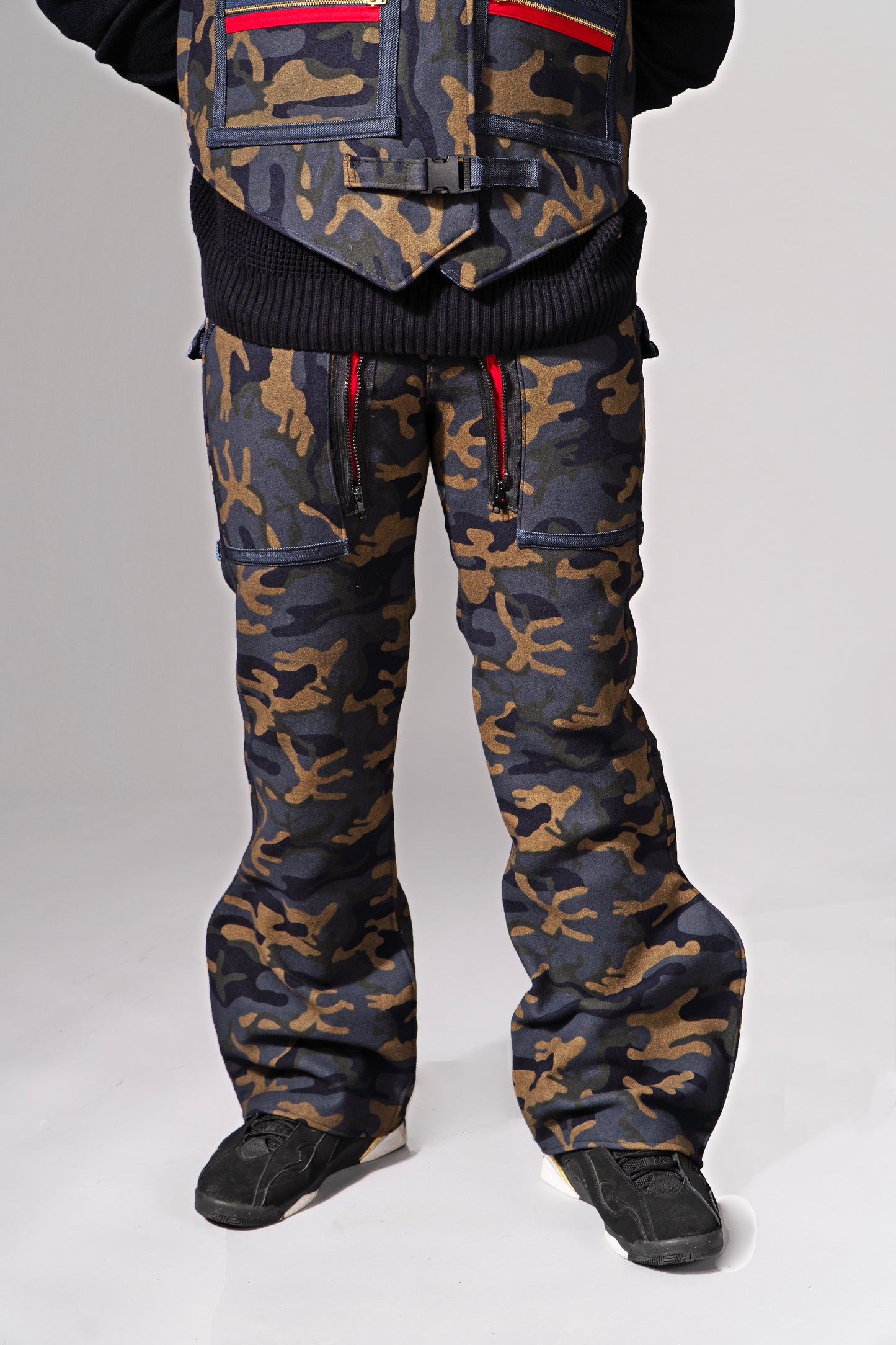 Wool Camouflage pants