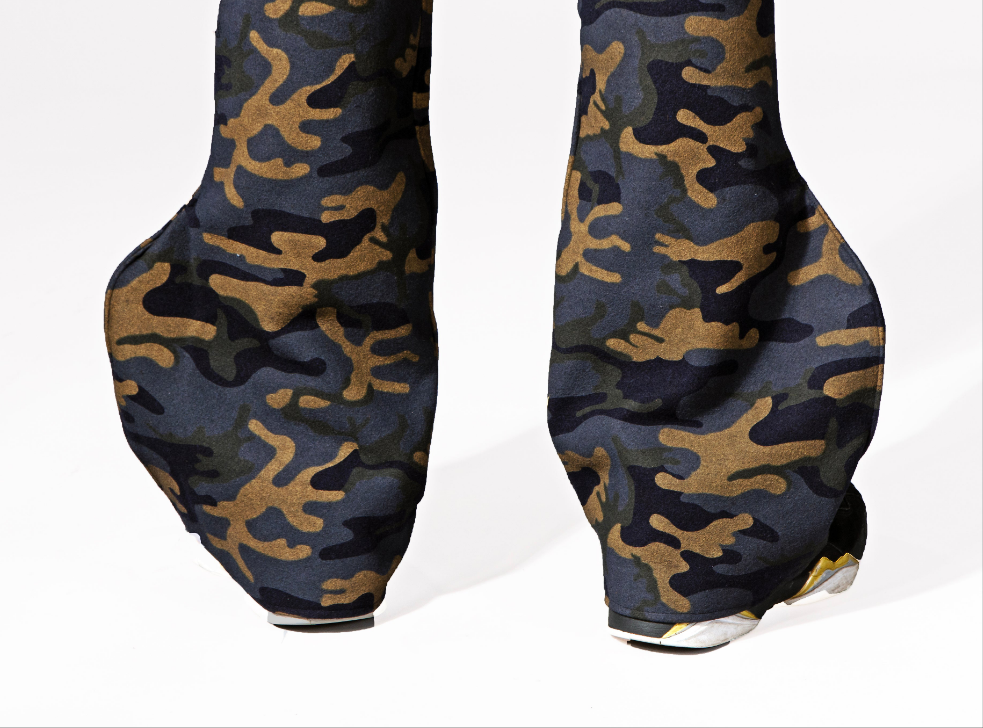 Wool Camouflage pants